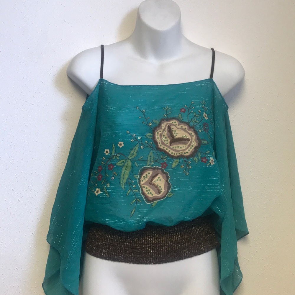 Wet Seal Cold Shoulder Top
